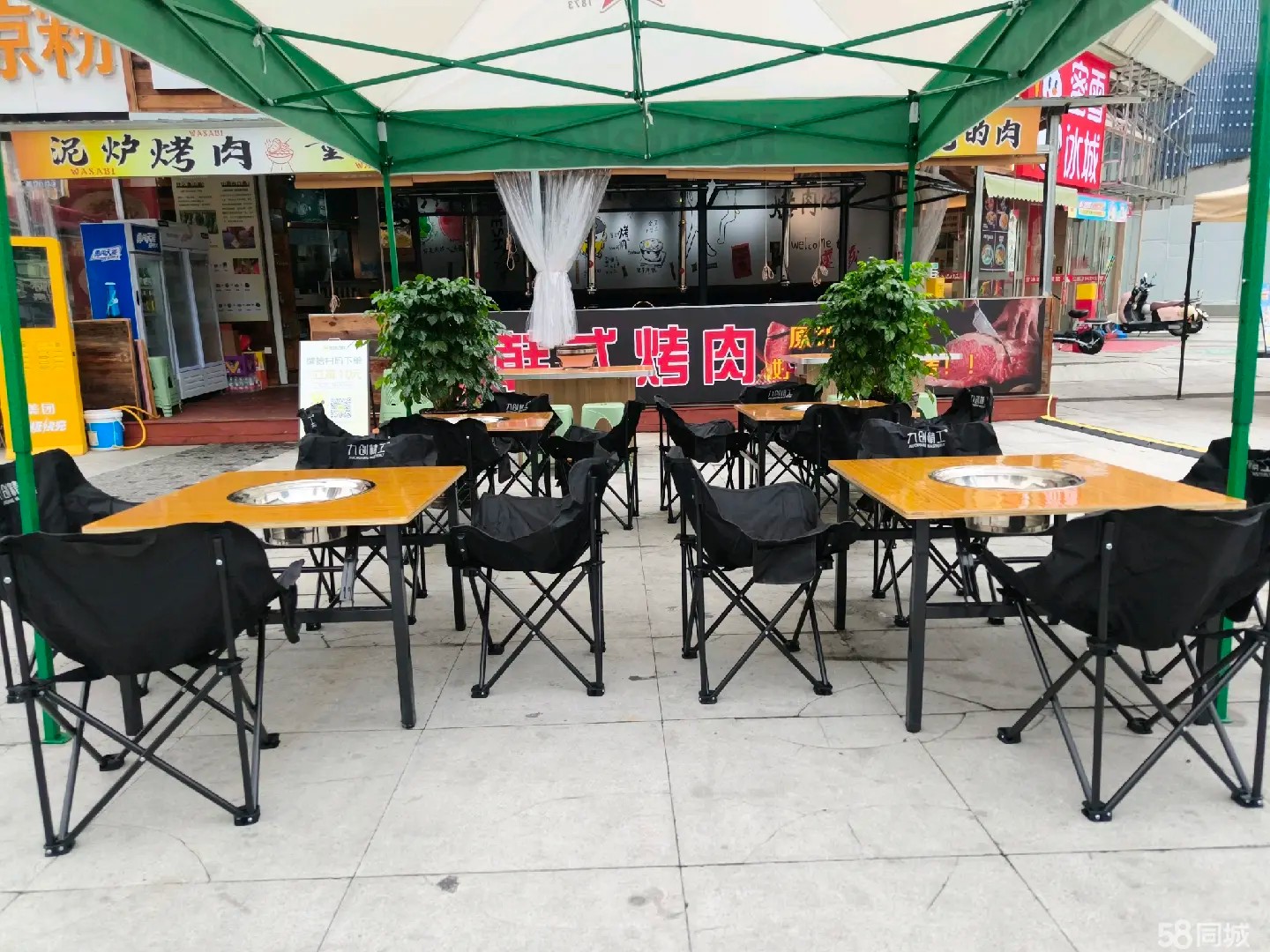 （转让）门面生意一起转让，外摆50平方左右